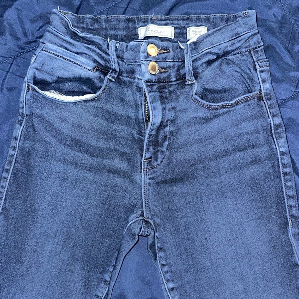 KanCan High Rise Ankle Skinny Jeans